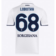 SSC Napoli Stanislav Lobotka #68 Bortedrakt 2024-25 Kortermet